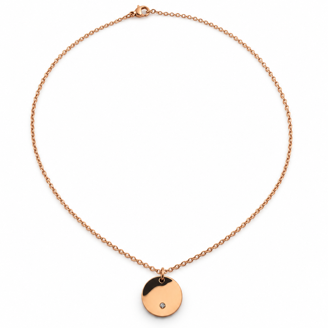 Dainty Disc Necklace