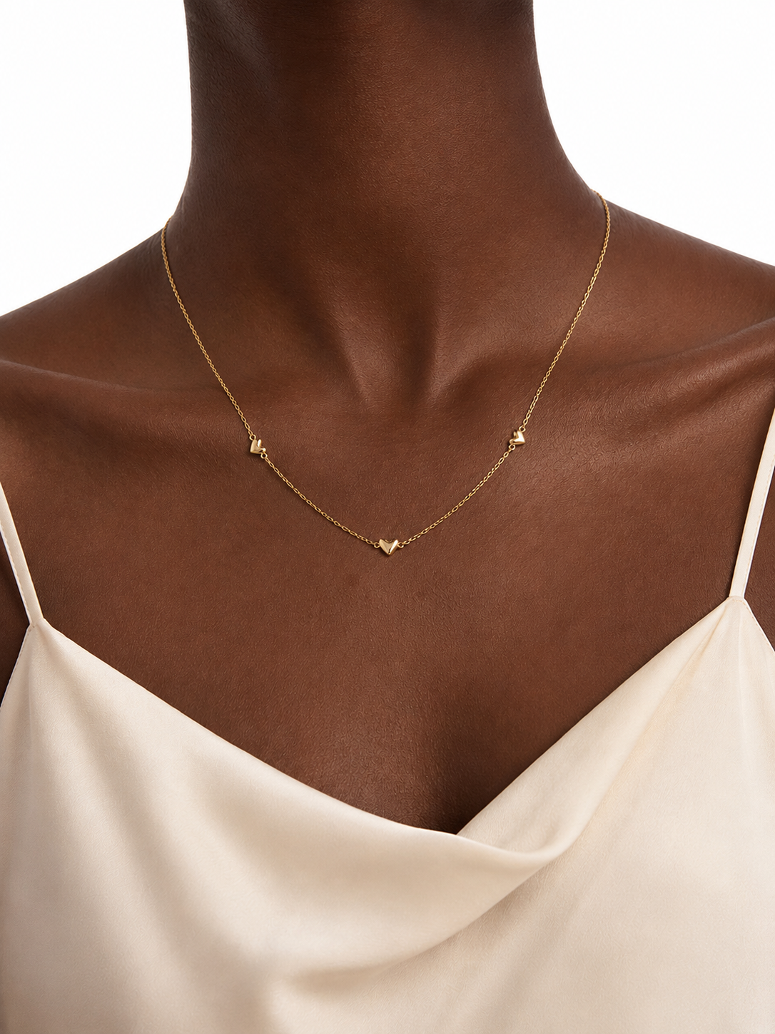 Three Hearts Necklace