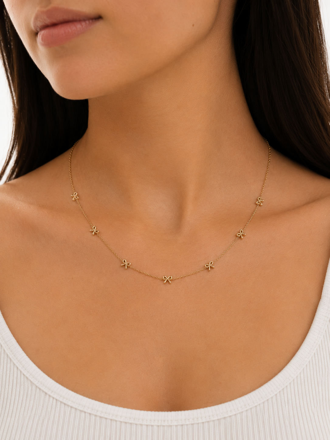 Bow Necklace