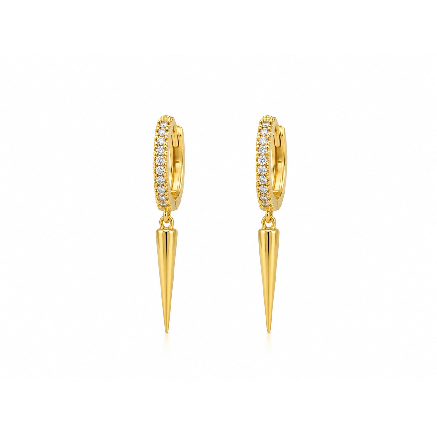 Gold Spike Huggies