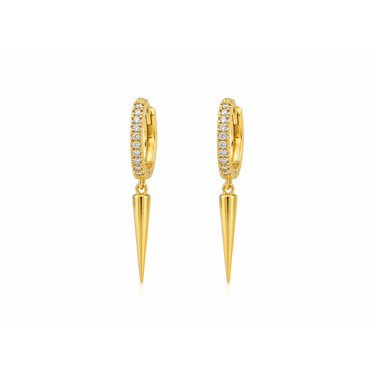Gold Spike Huggies