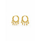 Gold Vermeil Huggies
