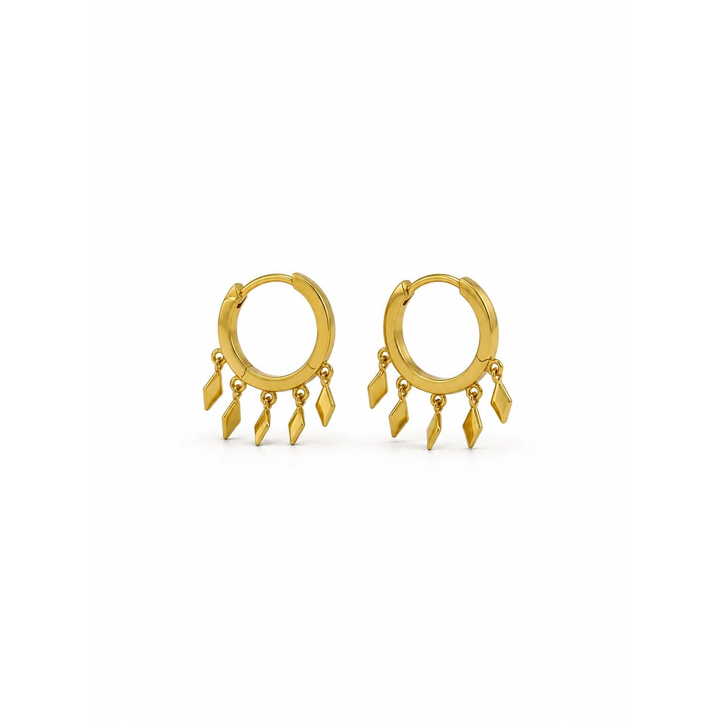 Gold Vermeil Huggies