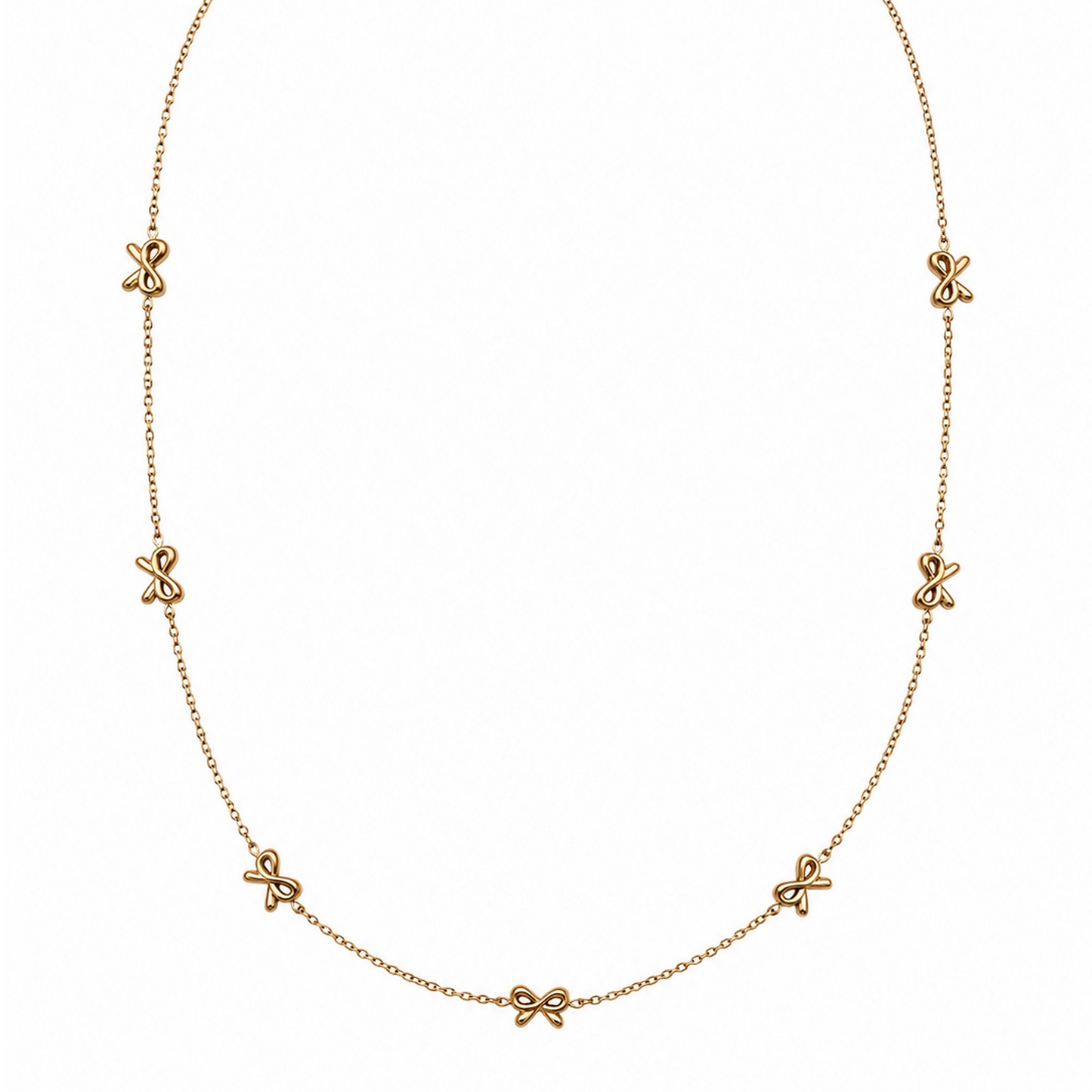 Bow Necklace