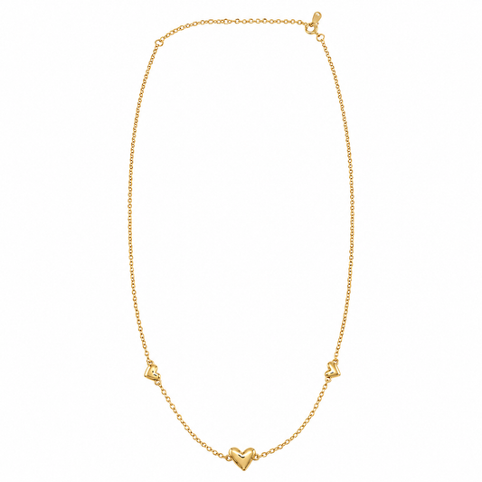 Three Hearts Necklace