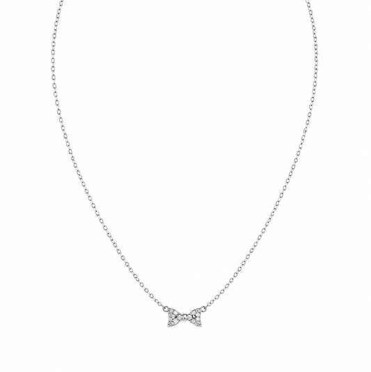 Dainty Bow Necklace