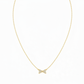 Dainty Bow Necklace